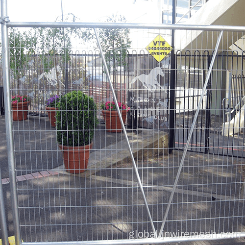 Anti Climb Welded Mesh Fence wire grid galvanized welded temporary wire mesh fence Factory